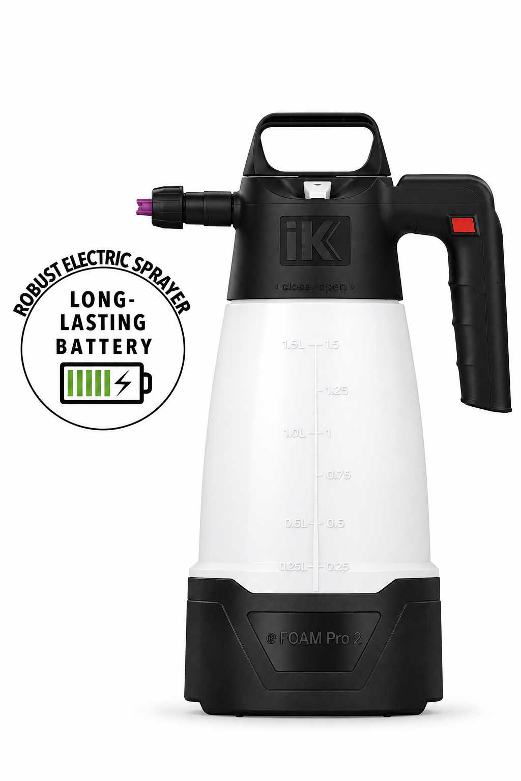 IK e-FOAM Pro 2 – Professional Electric Foam Sprayer